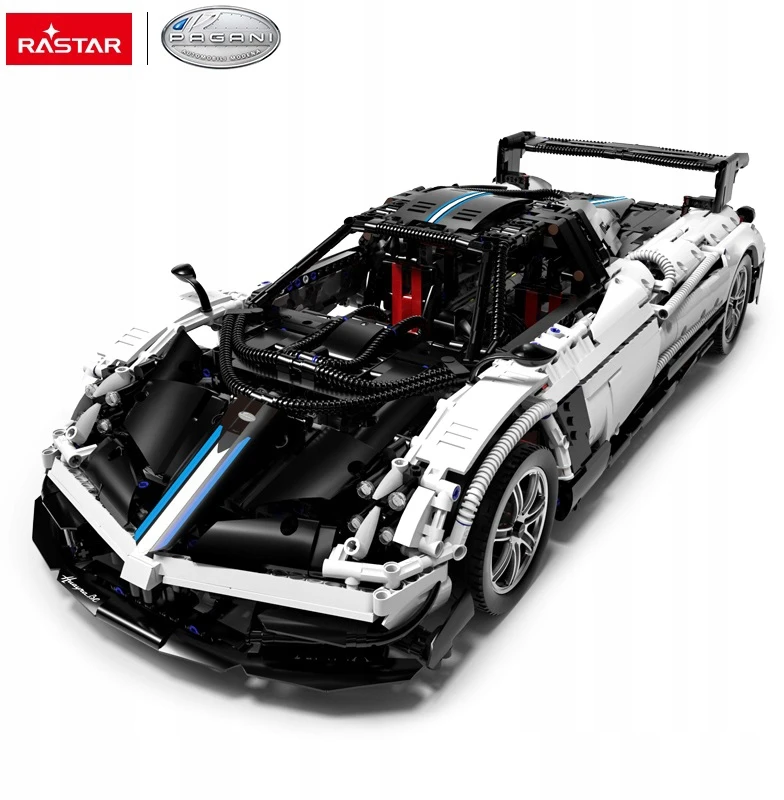 RASTAR 1:8 mastelio surenkamas automodelis Pagani Huayra BC Bricks, 97910