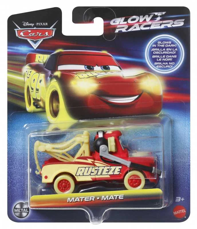 Mattel CARS šviečiantis tamsoje automodeliukas (HPG76)