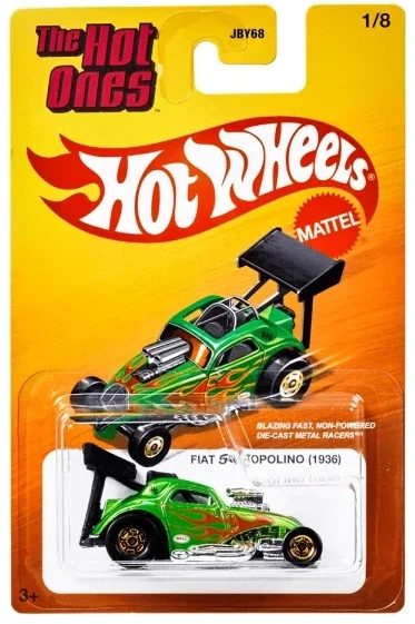 Mattel HOT WHEELS šešių legendinių automodeliukų rinkinys (JBY78)