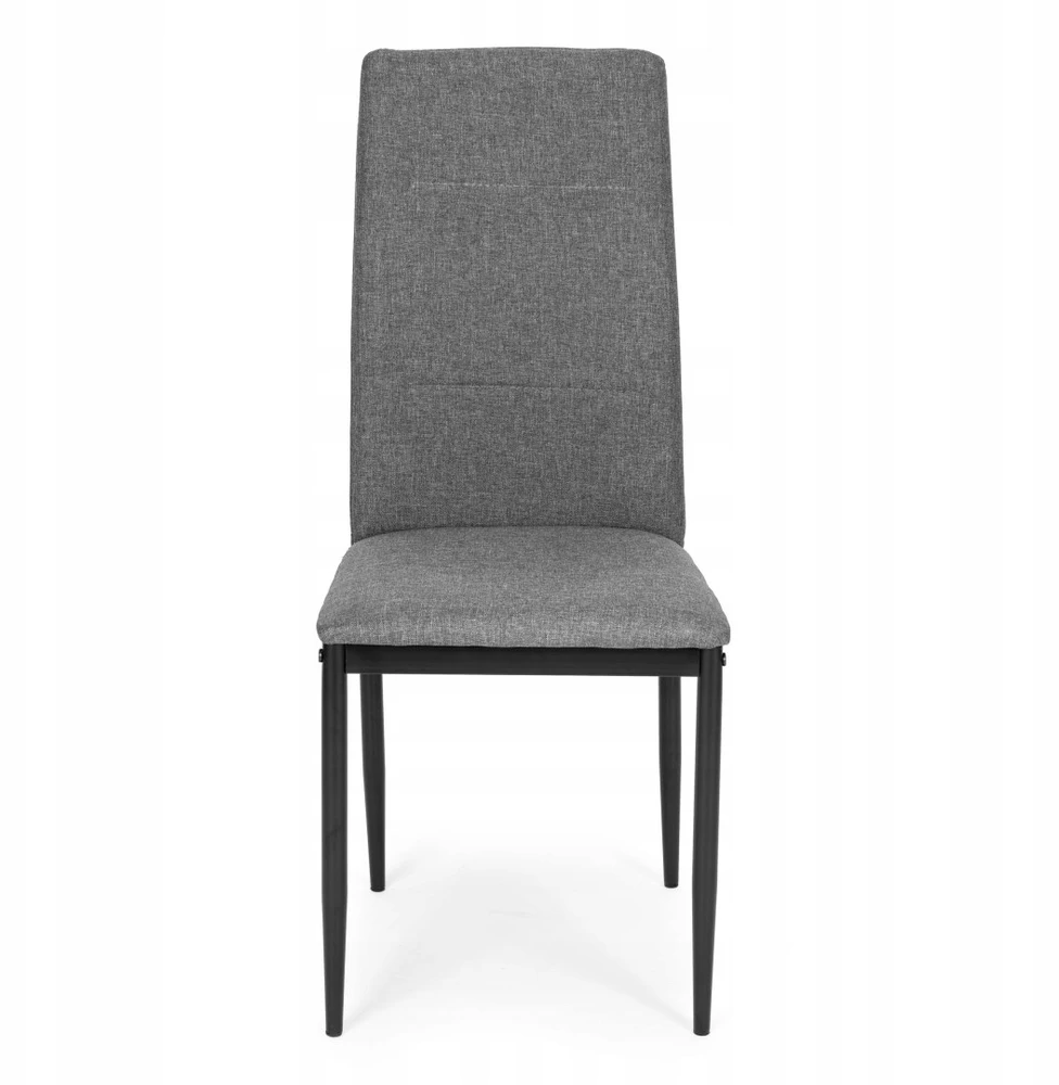 Av0Cado 4 pilkų svetainės valgomojo kėdžių rinkinys, aukštas, elegantiškas, tvirtas