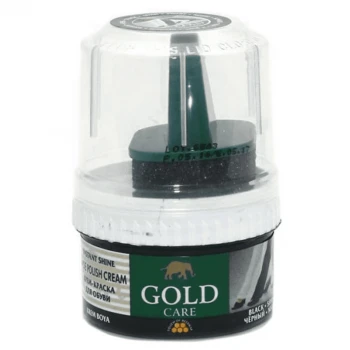 Avalynės priežiūros kremas-blizgiklis Standart Gold Care 50ml juodas