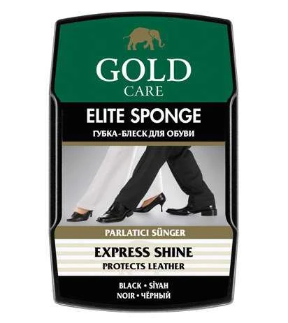 Avalynės priežiūros kempinė Elite Gold Care juoda
