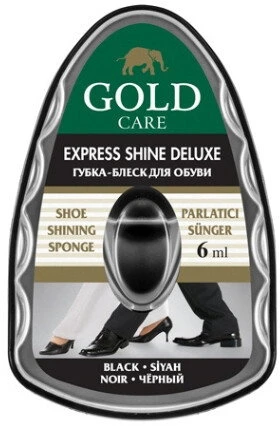 Kempinė avalynei prižiūrėti Gold Care Easy Shine bespalvė/su dozatoriumi