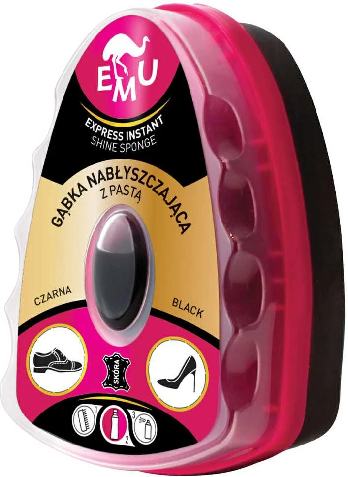 Batų kempinė EMU, juoda, 0.006 l