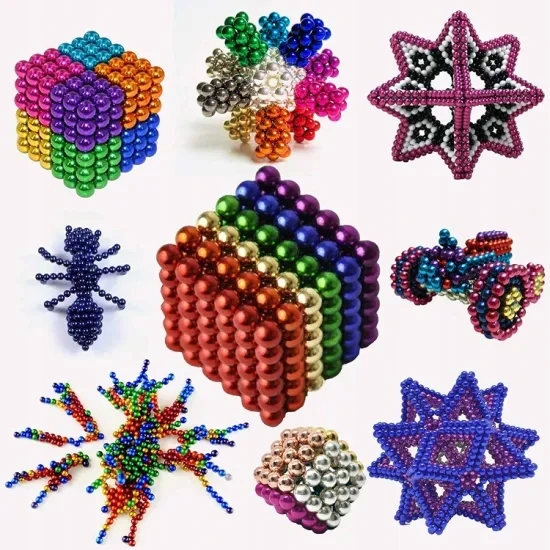 Avante Neocube magnetiniai rutuliai 5 mm, 216 spalvingi vnt