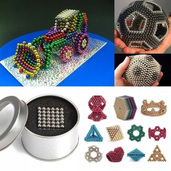Avante Neocube magnetiniai rutuliai 5 mm, 216 spalvingi vnt