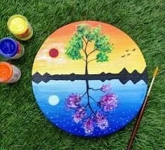 Avec MAGNETINĖ drobė tapybai Kūrybinis rinkinys DIY MAGNETS 5 vnt