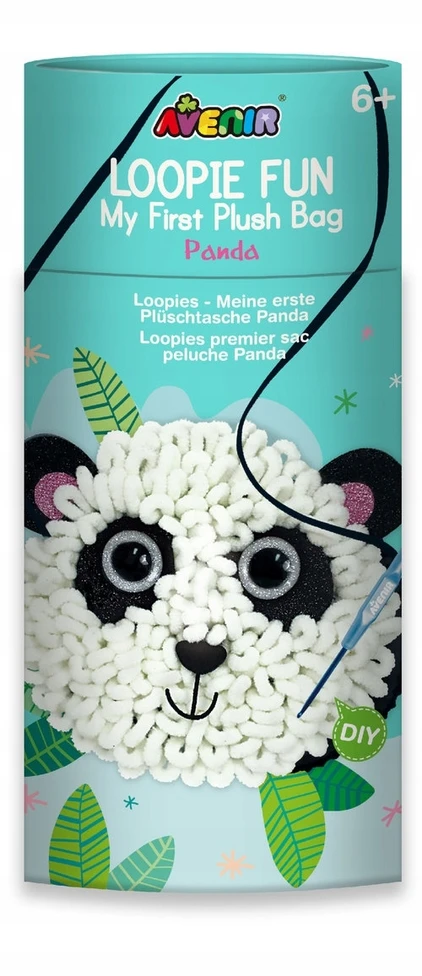 Mg Dystrybucja Avenir – Mano pirmasis pliušinis krepšys – Panda (58CH211752)
