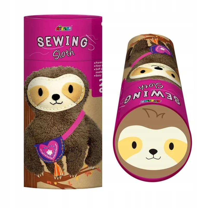 Mg Dystrybucja Avenir Sloth lėlės siuvimo rinkinys