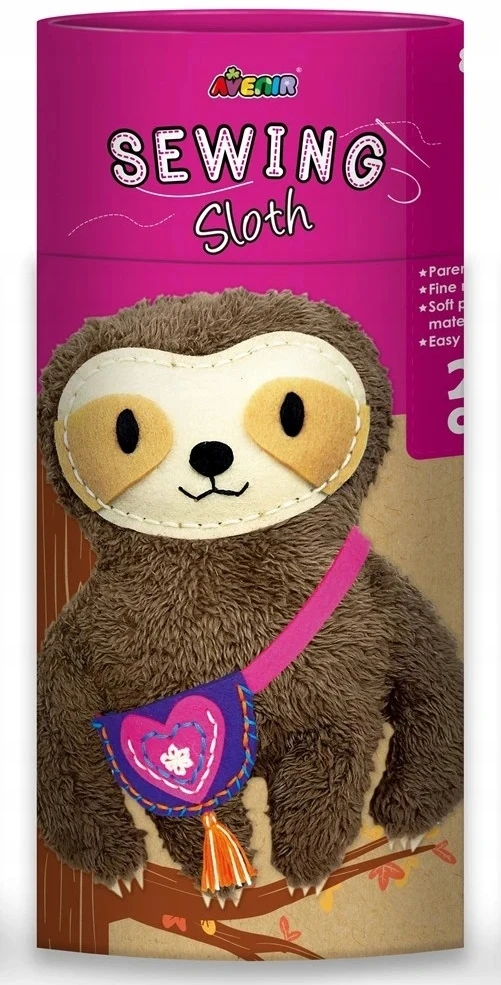Mg Dystrybucja Avenir Sloth lėlės siuvimo rinkinys