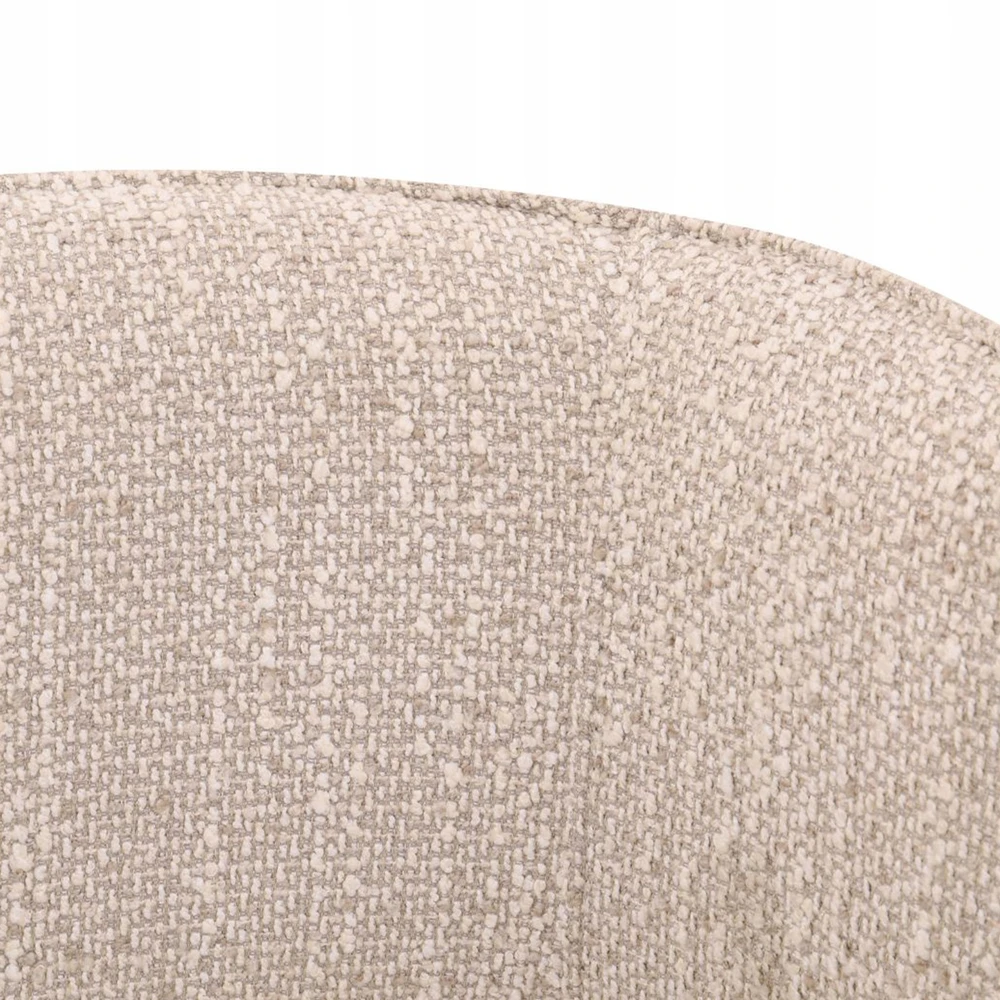 Avida Design Minkšta kėdė Kris valgomajam, virtuvei, svetainei, smėlio spalvos, moderni, patogi