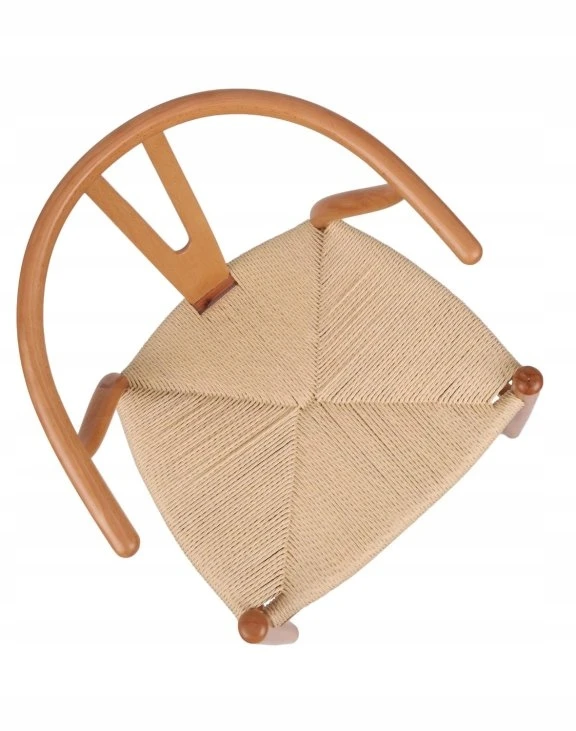 Avida Design Vero Natural medinė kėdė Natūralaus pluošto Boho Svetainė Balkonas Terasa