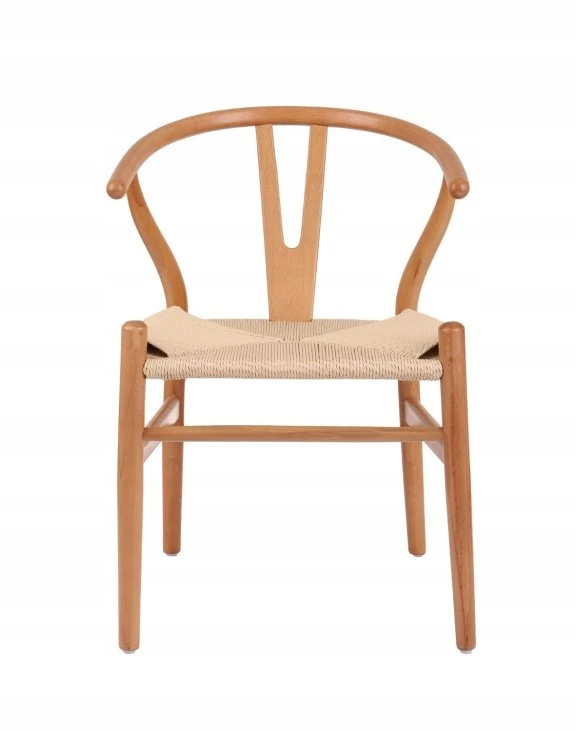 Avida Design Vero Natural medinė kėdė Natūralaus pluošto Boho Svetainė Balkonas Terasa