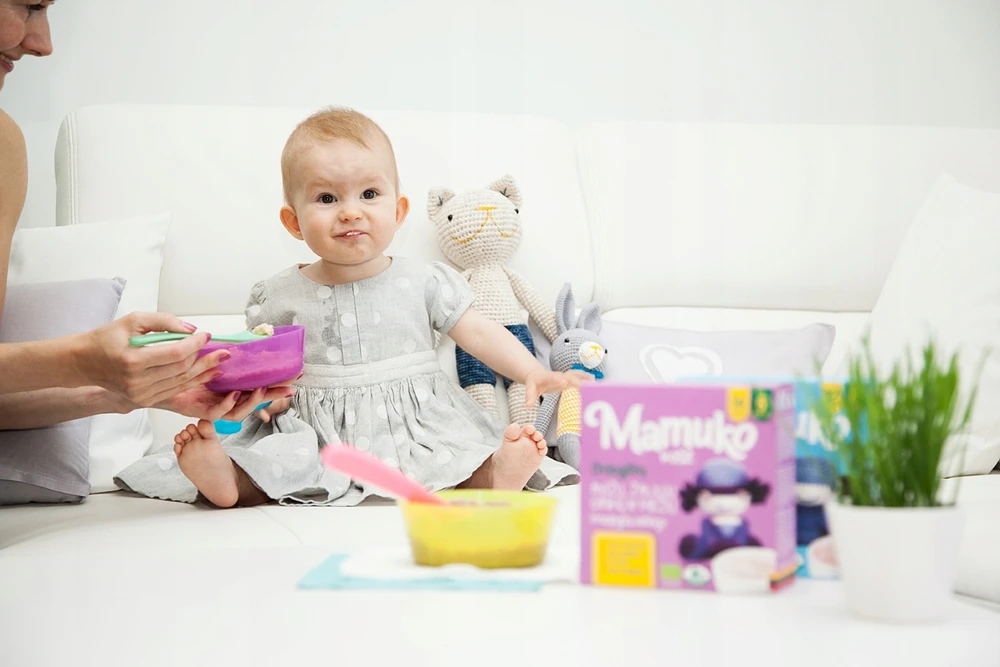 Avižų košė Lengvi grikių miežiai iš ekologinių ES ūkių Mamuko 6m+
