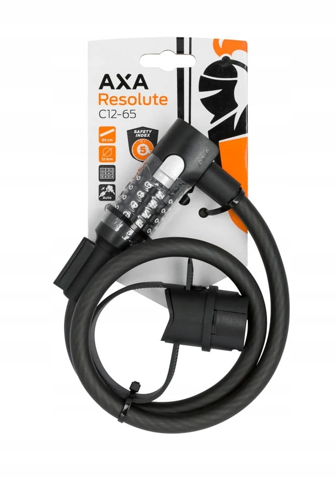 Axa Resolute 65cm 12mm kodinė dviračio spyna