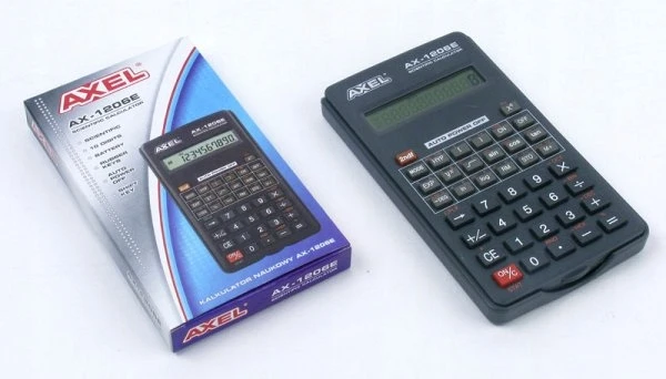 Axel Ax-1206a mokyklinis/biuro mokslinis skaičiuotuvas