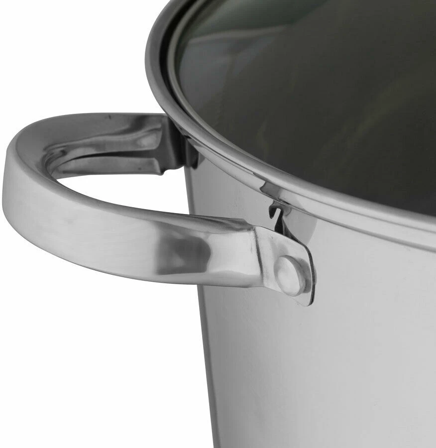 Axentia 128014 Nerūdijančio plieno puodas su dangčiu 20 l, 32 cm,