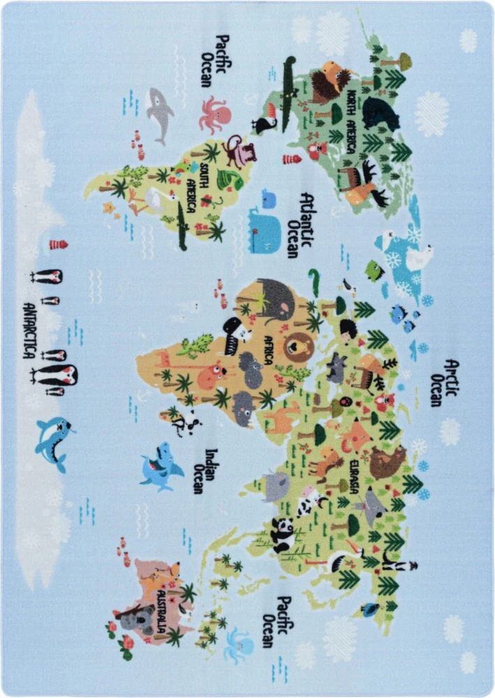 Ay Yildiz Ayyildiz vaikiškas kilimas Play 801202917 80x120 cm