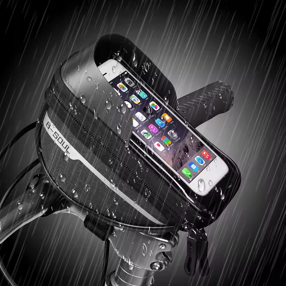 B Soul BIKE SOCKET BAG DVIRAČIO LAIKIKLIS TELEFONO VANDENIUS DĖLUI