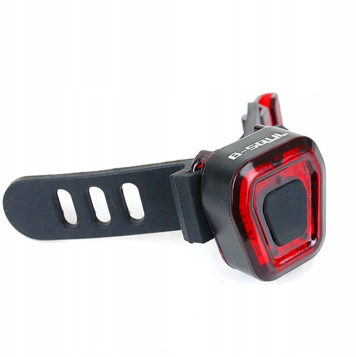 B Soul Galinis dviračio žibintas, galinis USB - LED - 100lm - IPX4 atsparus vandeniui