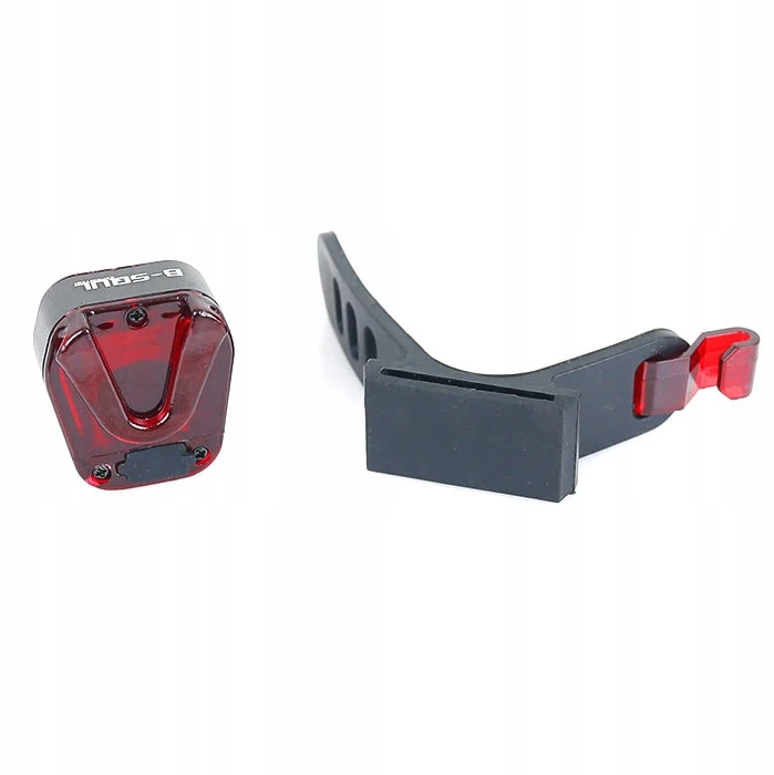 B Soul Galinis dviračio žibintas, galinis USB - LED - 100lm - IPX4 atsparus vandeniui