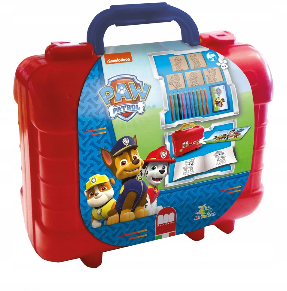 Baby Annabell Paw Patrol antspaudų kelioninis rinkinys 230x190x105 mm Multiprint