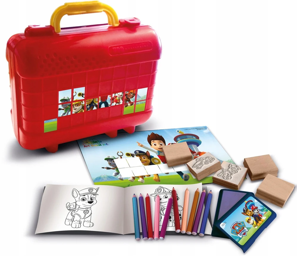 Baby Annabell Paw Patrol antspaudų kelioninis rinkinys 230x190x105 mm Multiprint