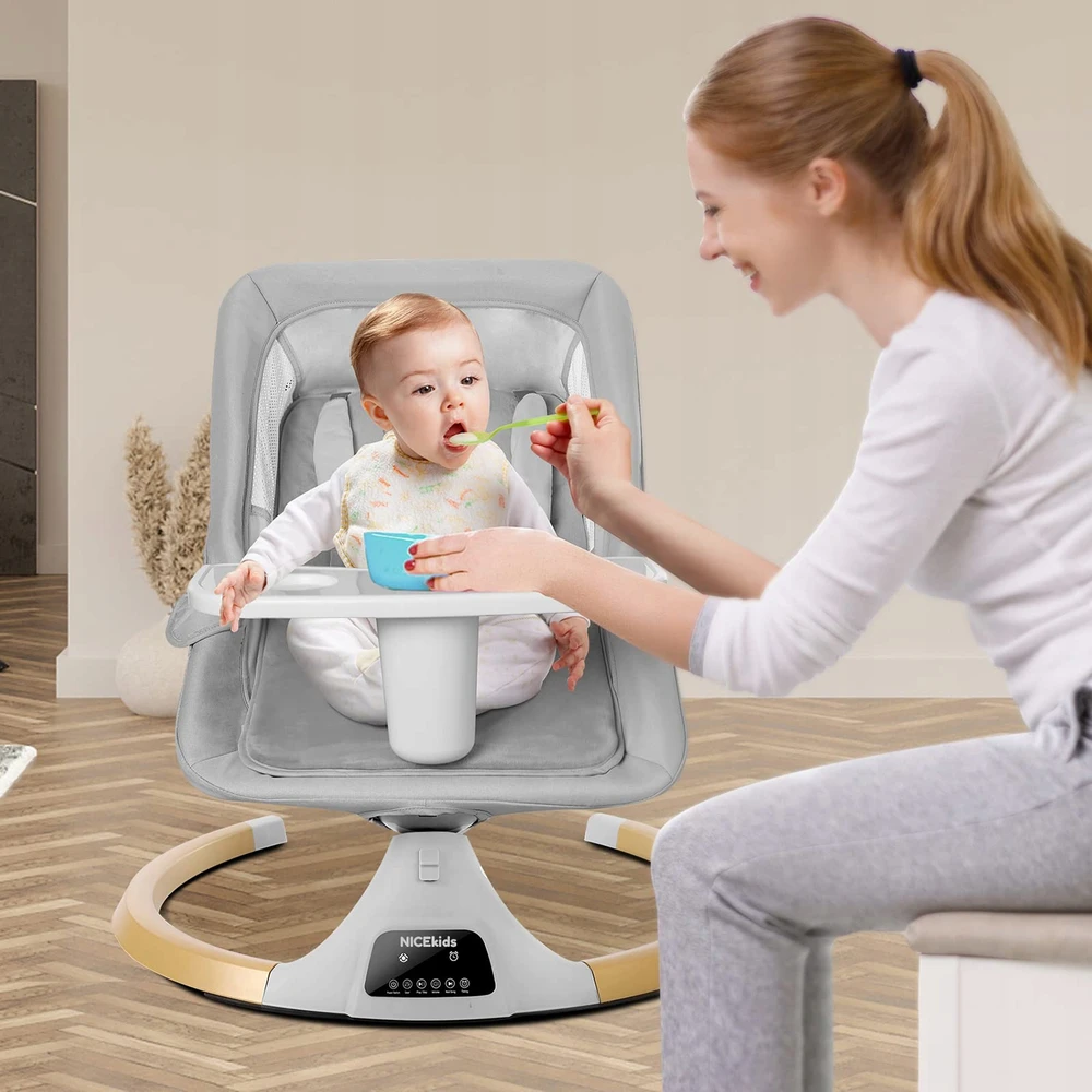 BABY BACKET, NICEKIDS ELEKTRINIS SKAMBUTIS + BLUETOOTH NUOTOLINIO PULTAS