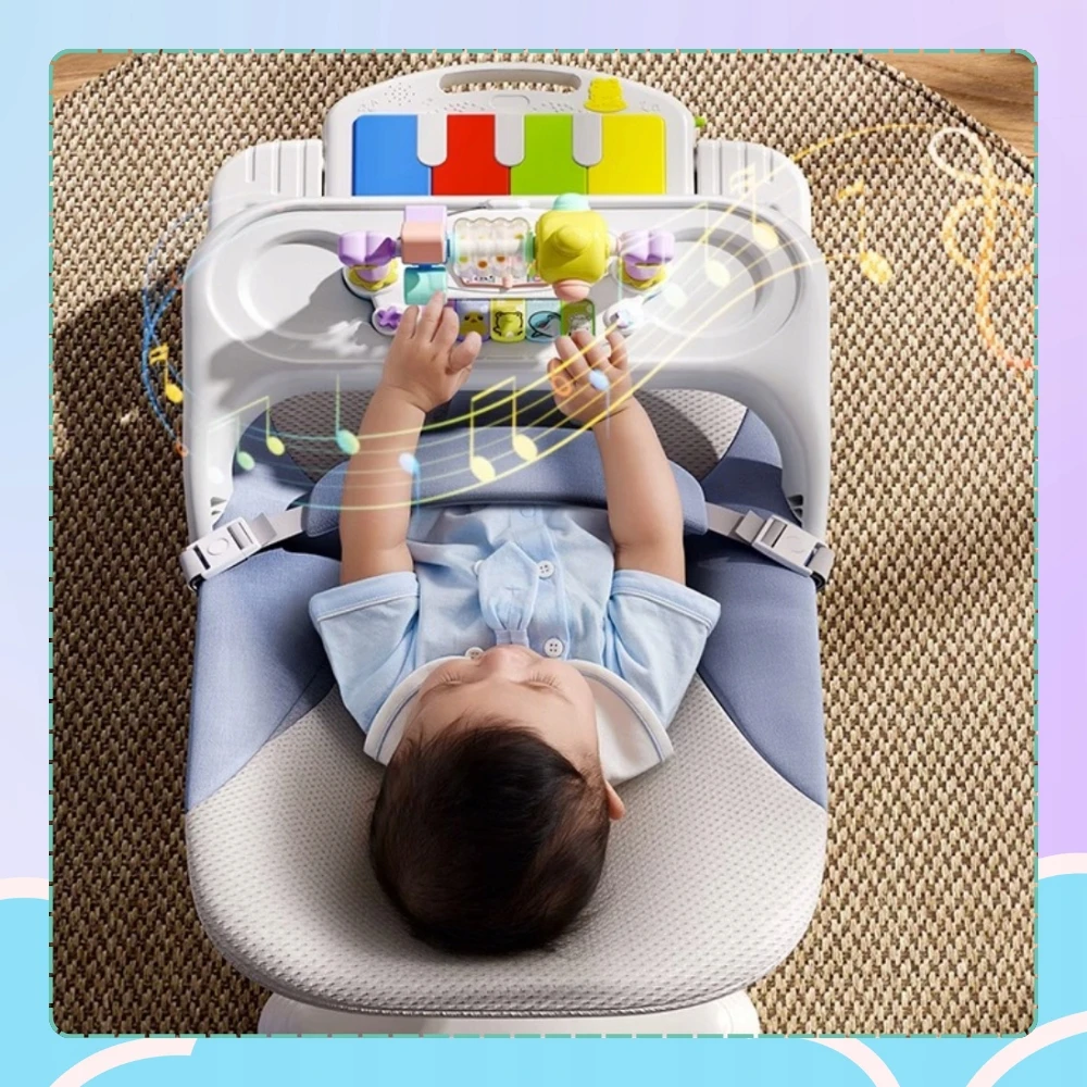 BABY BACKET, NICEKIDS sulankstomas svirtis + EDU RATTLE FOAM