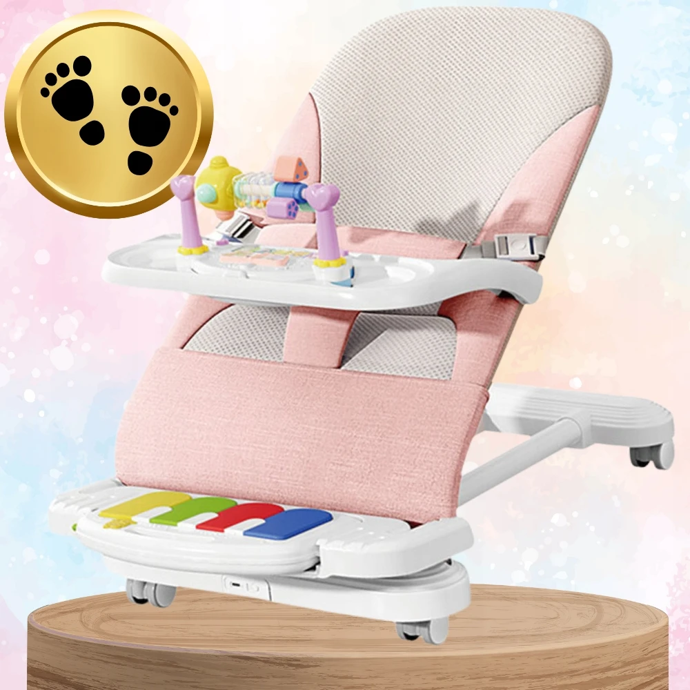 BABY BACKET, NICEKIDS sulankstomas svirtis + EDU RATTLE FOAM