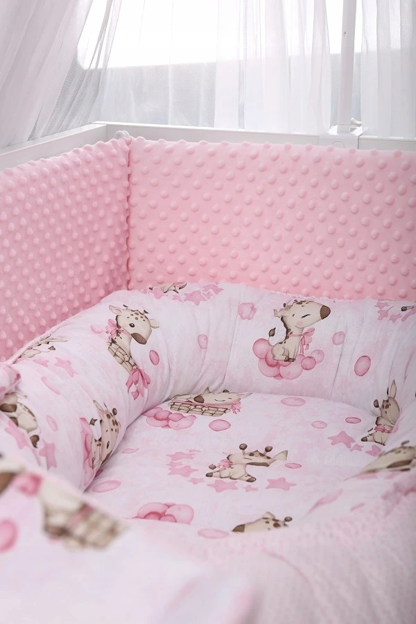 BABY COCOON NEST MINKY PIECE XXL BABYMAM RINKINYS, 7 ELEMENTAI.