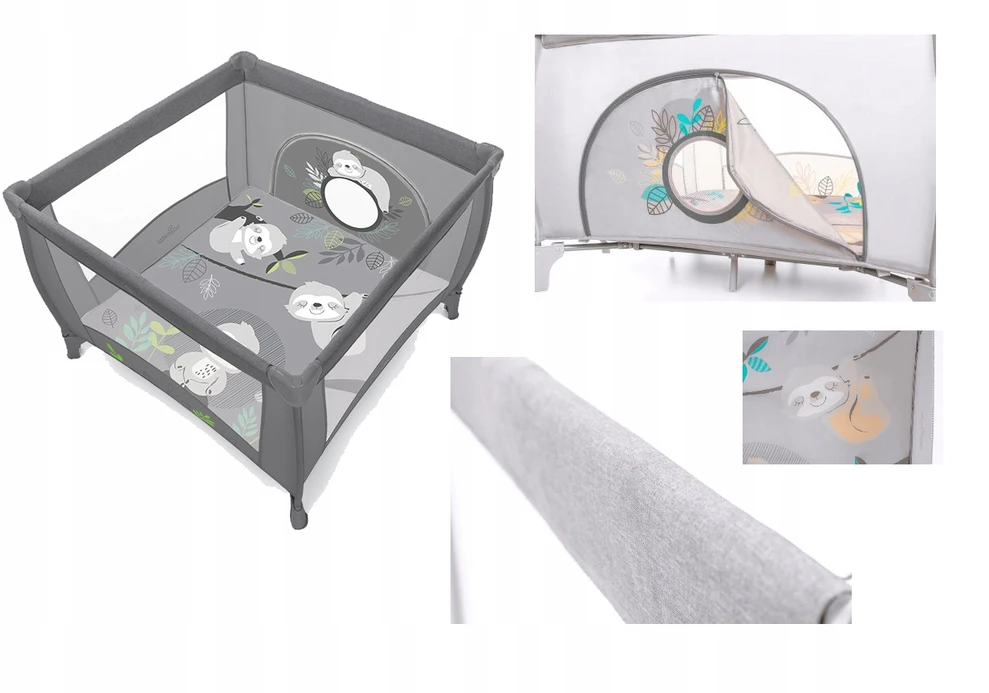Baby Design PLAY duży kojec do zabawy, łóżeczko