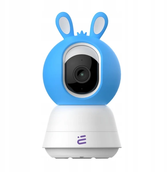 Mėlyna Smart Baby Monitorius Camera WiFi Rotating FHD Lullaby Alarm Baby Guard + Monitorius Mėlyna Encore View