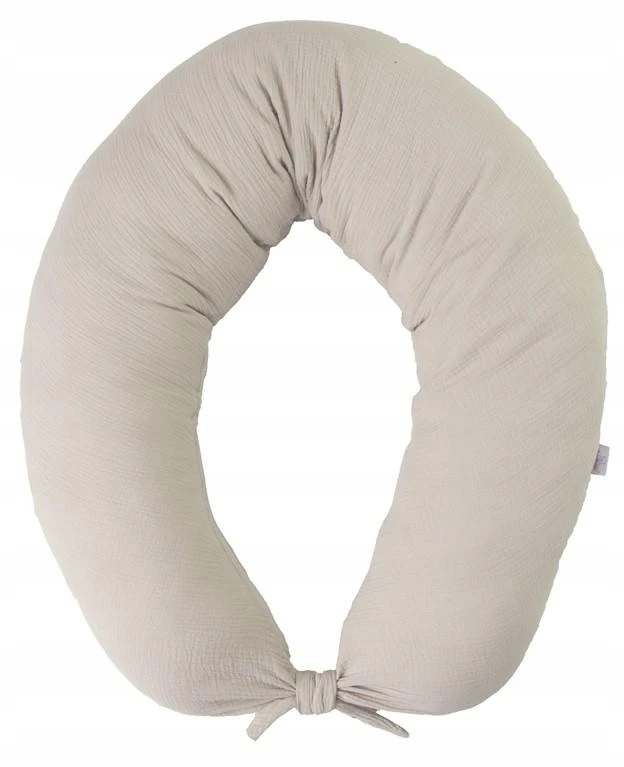 Baby Matex MATEX Pozicionavimo pagalvė MOON MUSLIN 260 cm [TB0076_15]smėlio spalvos