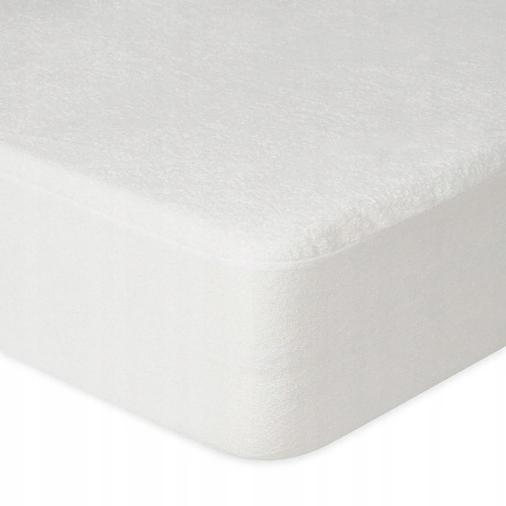 Baby Matex MATEX Neperšlampama paklodė TERRY su elastine juostele 60x120 [TB0023_01] balta