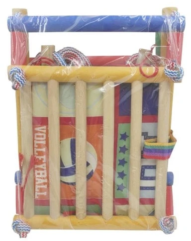 Baby Mix Spalvotos Medinės Supypės Su Galvėle