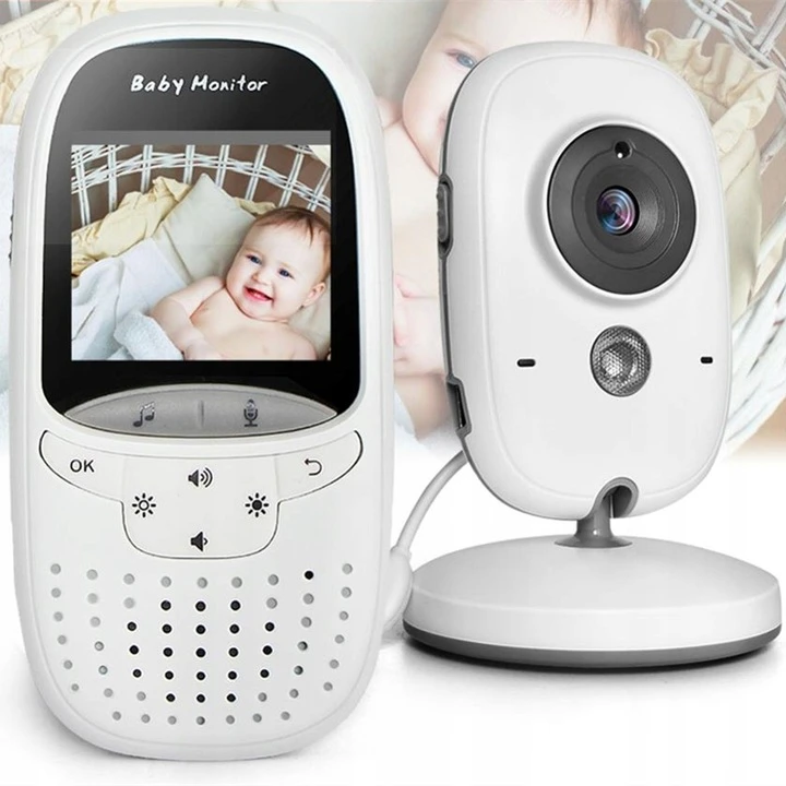 Baby Monitor Elektroninė auklė su kamera ir 2.0 LCD monitoriumi