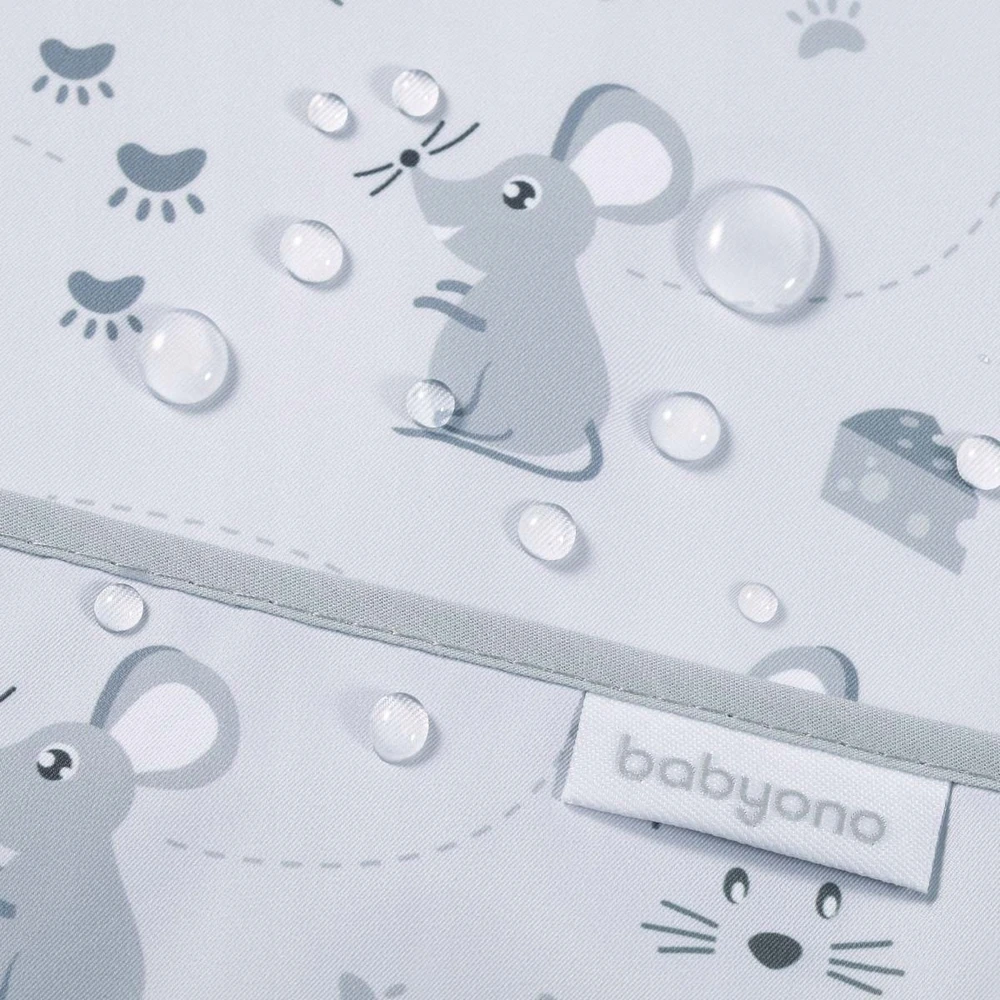 Green Cell Baby Ono 2–4 metų Babyono prijuostė vandeniui atspari vaivorykštė 1642/03
