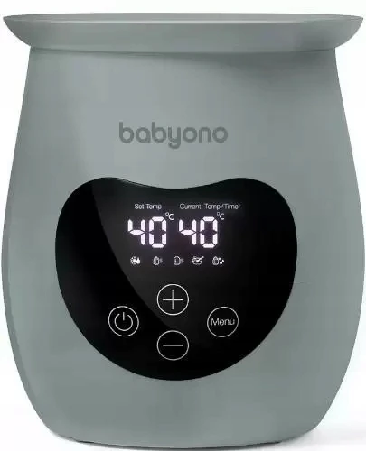 Baby Ono BabyOno elektroninis maistelio šildytuvas ir sterilizatorius, pilkas, Honey, 968/02