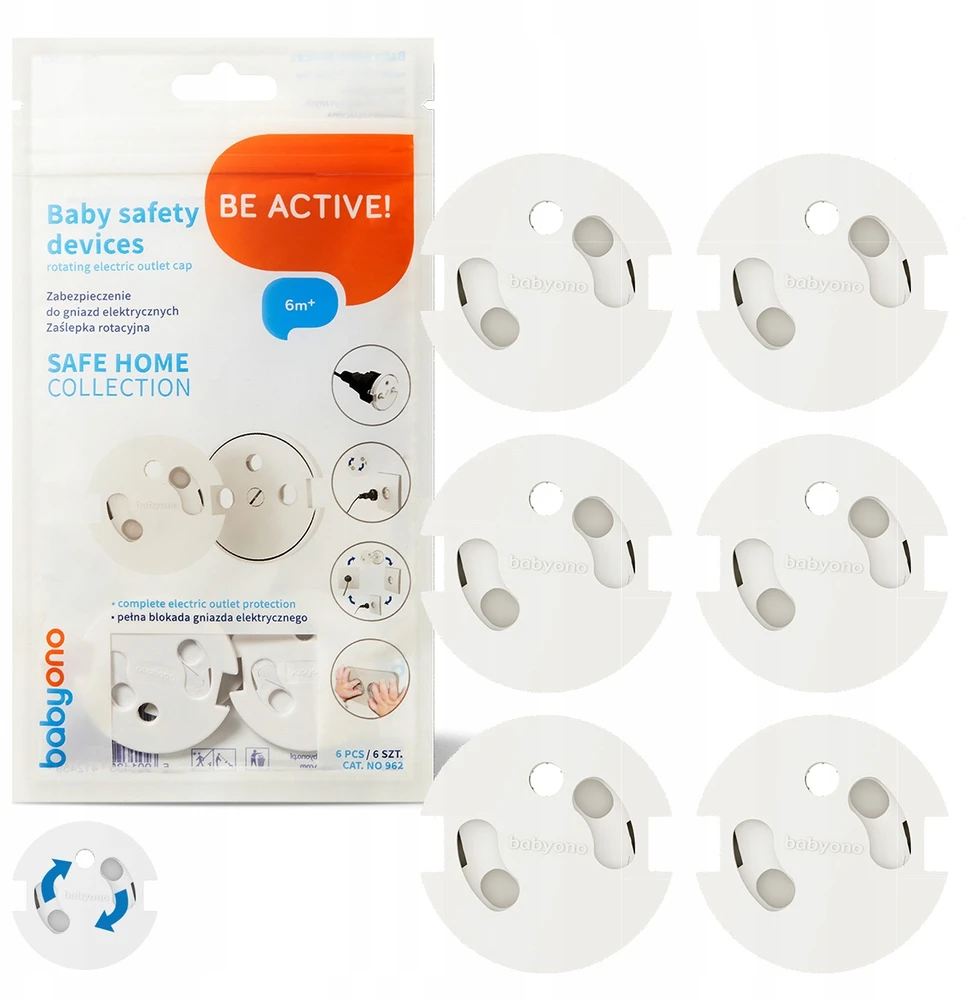 BabyOno apsauga elektros lizdams 6vnt, 962
