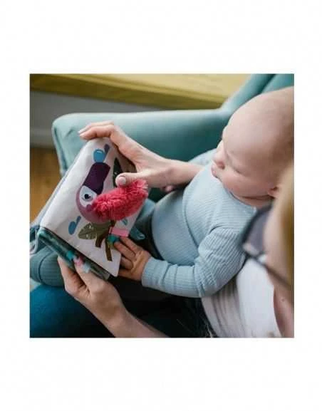 Baby Ono Babyono knygutė sensorinė safari 1564