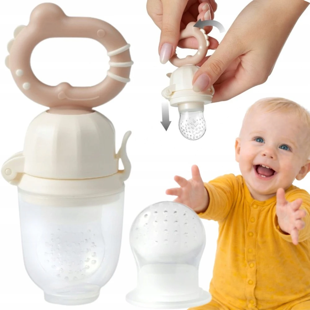 Baby Ono Babyono kieto maisto kramtukas Dino rudas 1551/03