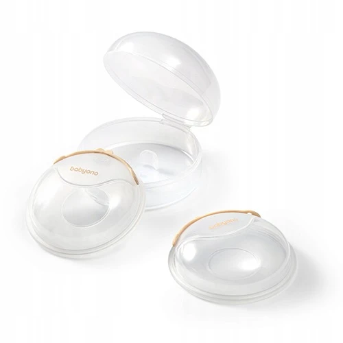 Baby Ono Silikoninis pieno surinkėjas BabyOno 2in1, 2 vnt.