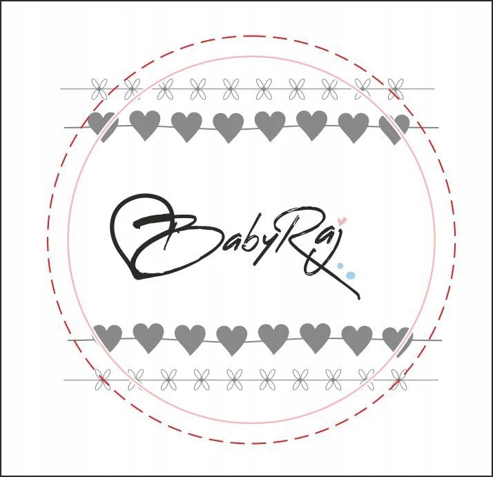 Baby Raj OCHRANIACZ DO KOŁYSKI GLAMOUR su falbanka- kolory