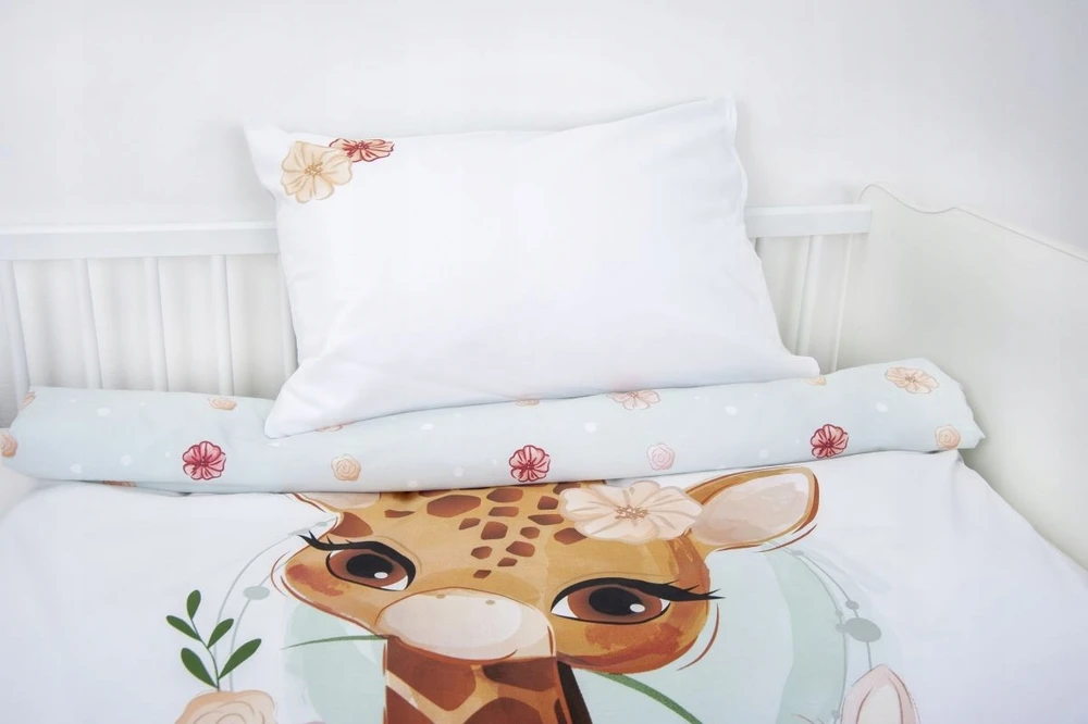 Babybest HERDING Giraffe medvilninė patalynė, 100/135, 40/60 cm (HE-2485228)