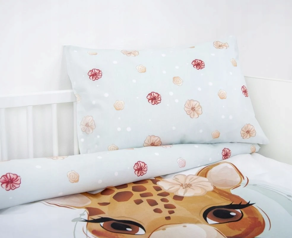 Babybest HERDING Giraffe medvilninė patalynė, 100/135, 40/60 cm (HE-2485228)