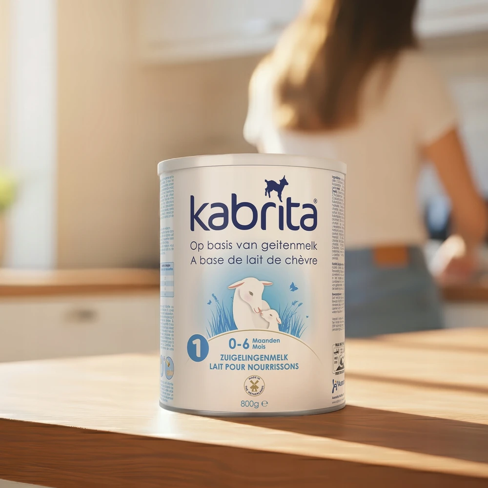 BabyBio Kabrita 1, Mleko Początkowe na bazie mleka koziego, 0 – 6 mėn., 800g