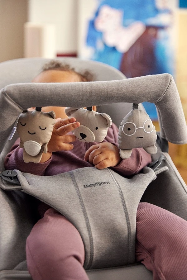 BABYBJORN - gulto žaislas - Soft Friends Neutrals