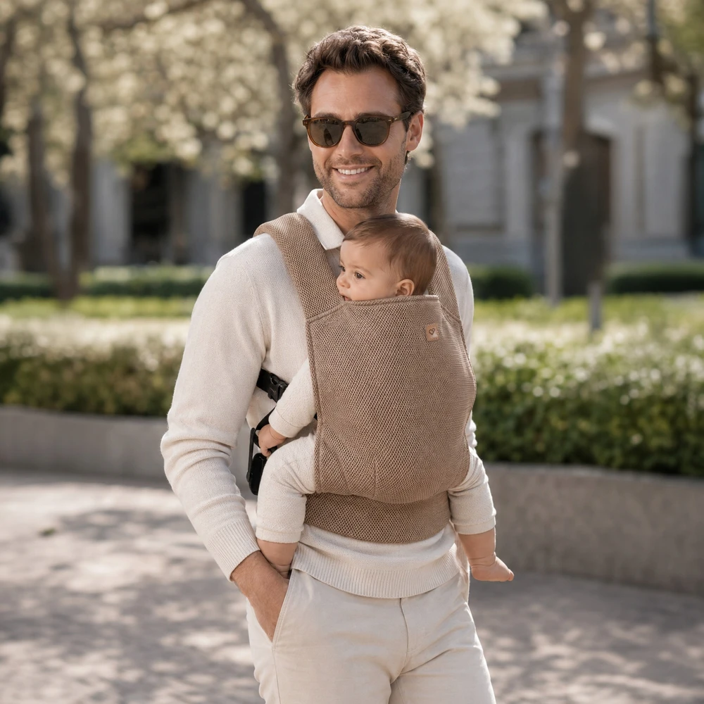 BABYFLOW AIR ERGONOMINĖ ZAFFIRO Kvėpuojanti nešioklė