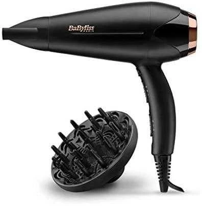 BaByliss Plaukų džiovintuvas Turbo Shine D570DE, Juodas